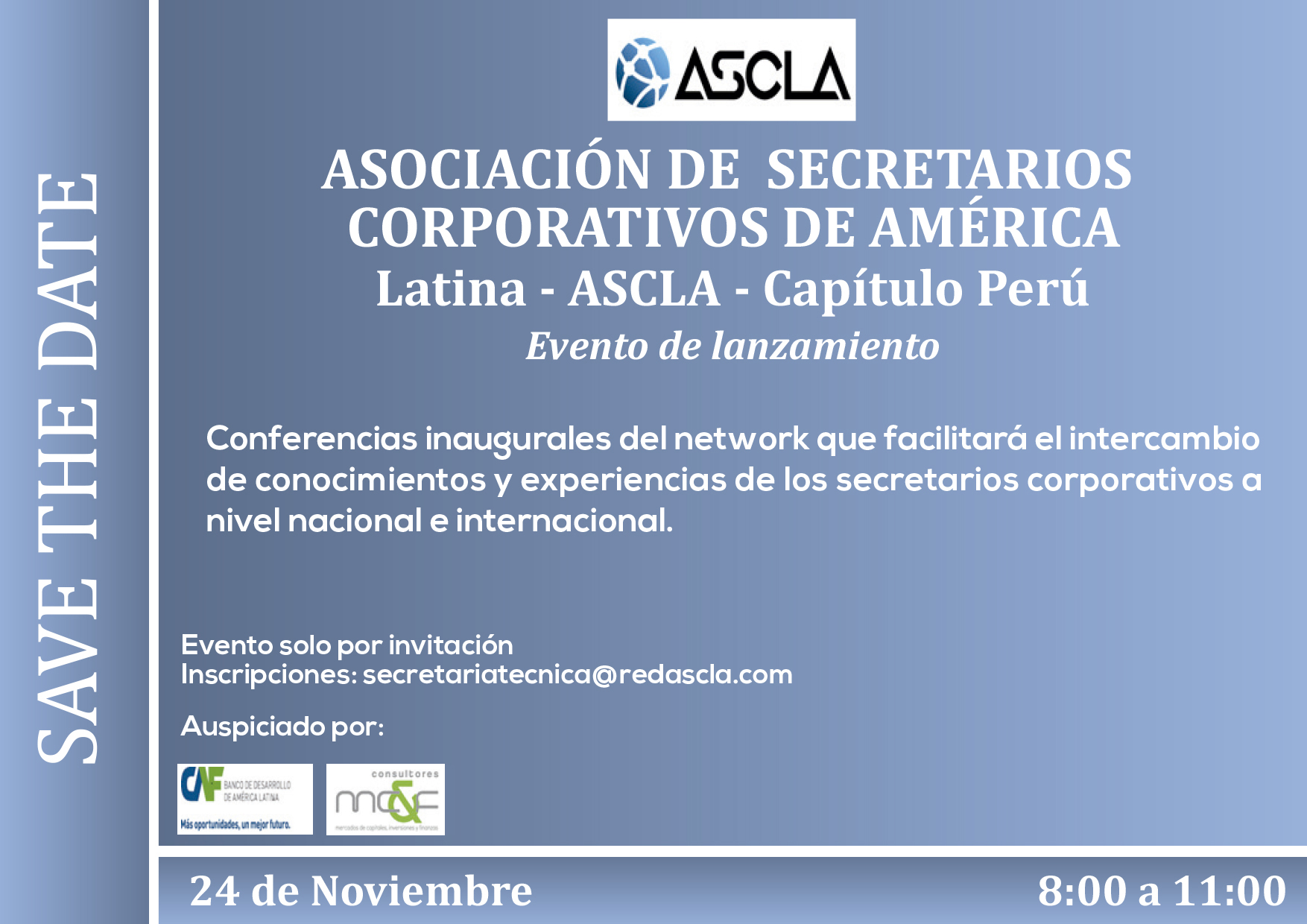 Lanzamiento del network de secretarios corporativos de Latinoamerica