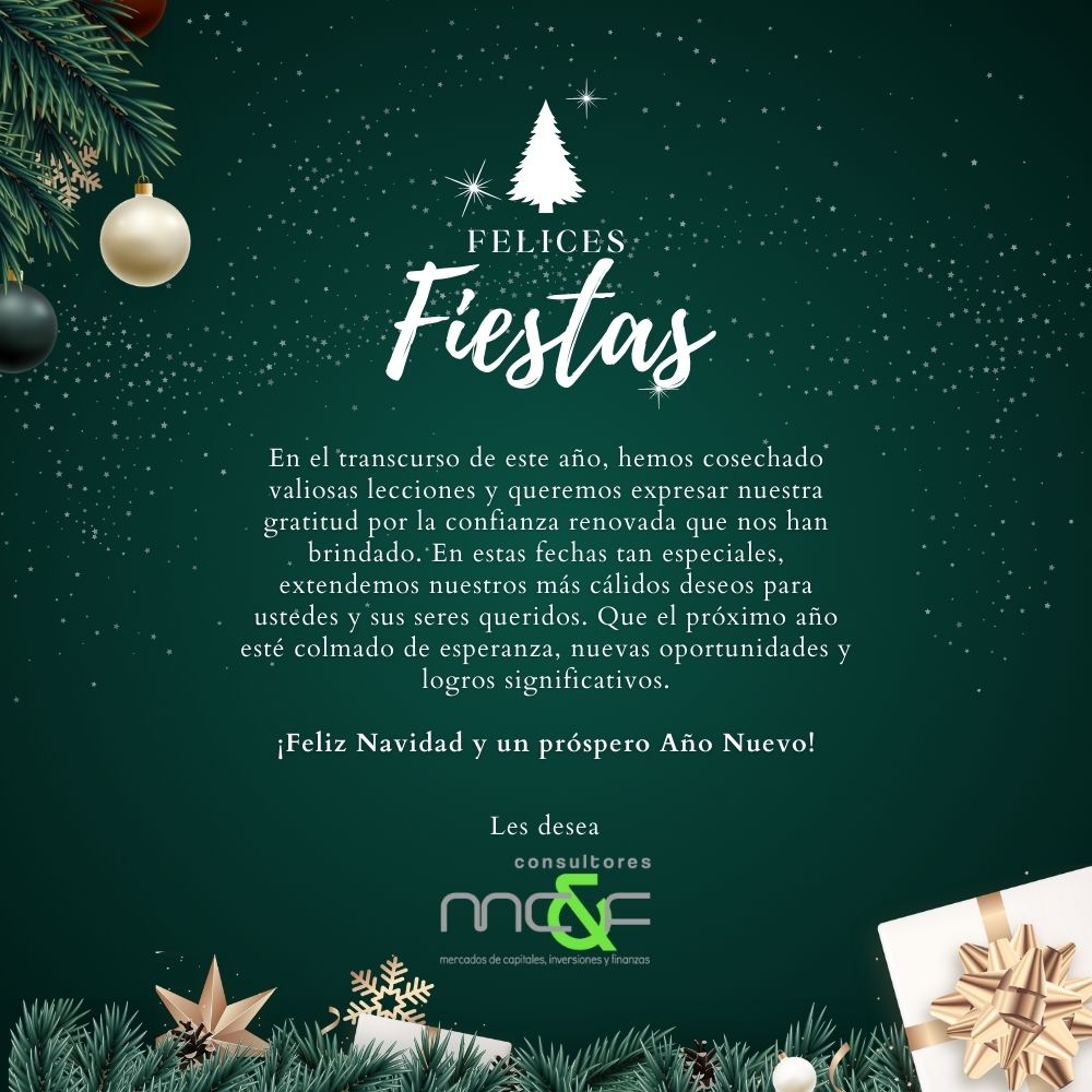 ¡MC&F les desea Felices Fiestas!